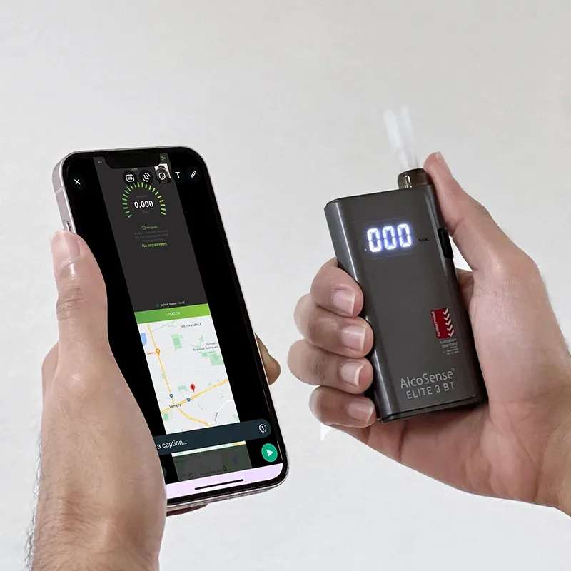 Step 2 Save and share alcohol test results on Andalink mobile app.webp